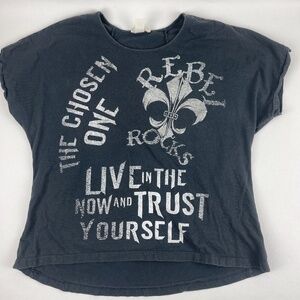 Bella Du Jour Tshirt Womens 1X Black